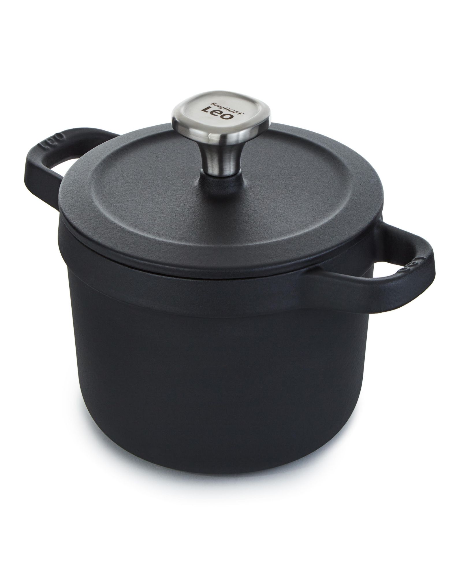 Эмалированная кастрюля BergHOFF Leo Graphite, 3.2qt., 8"