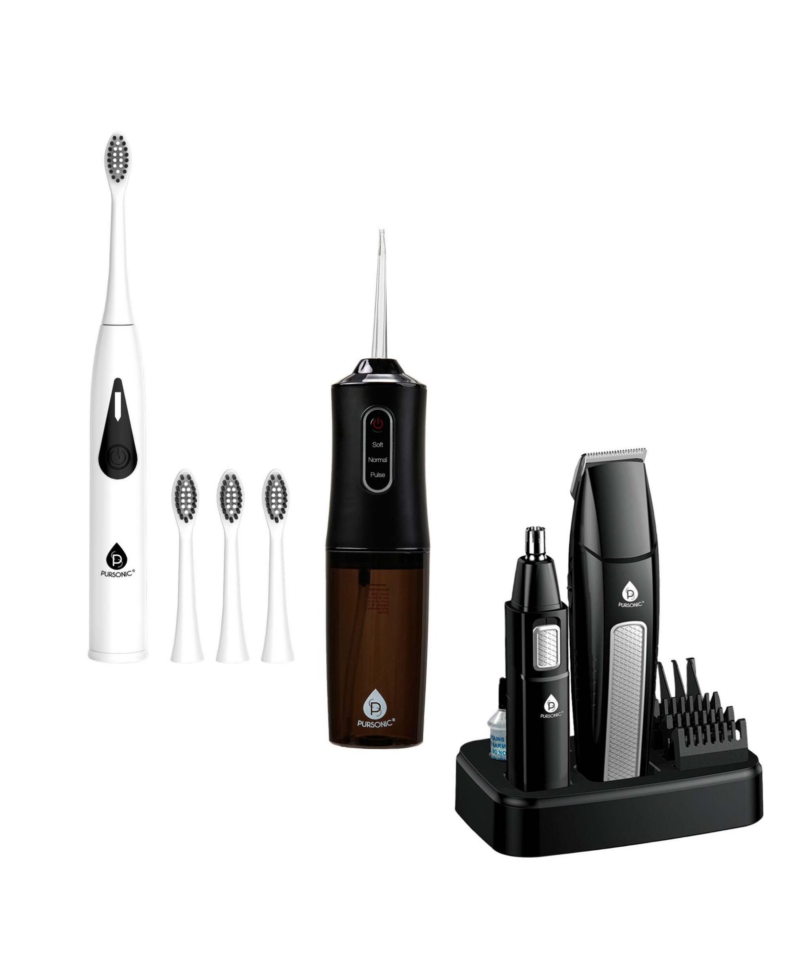 Набор Mario Lopez Ultimate Men's Care Bundle – Precision Grooming & Advanced Oral Care Set