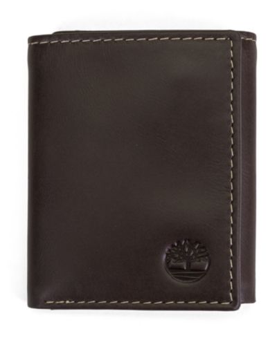 Мужской кожаный кошелек Timberland Cloudy Trifold