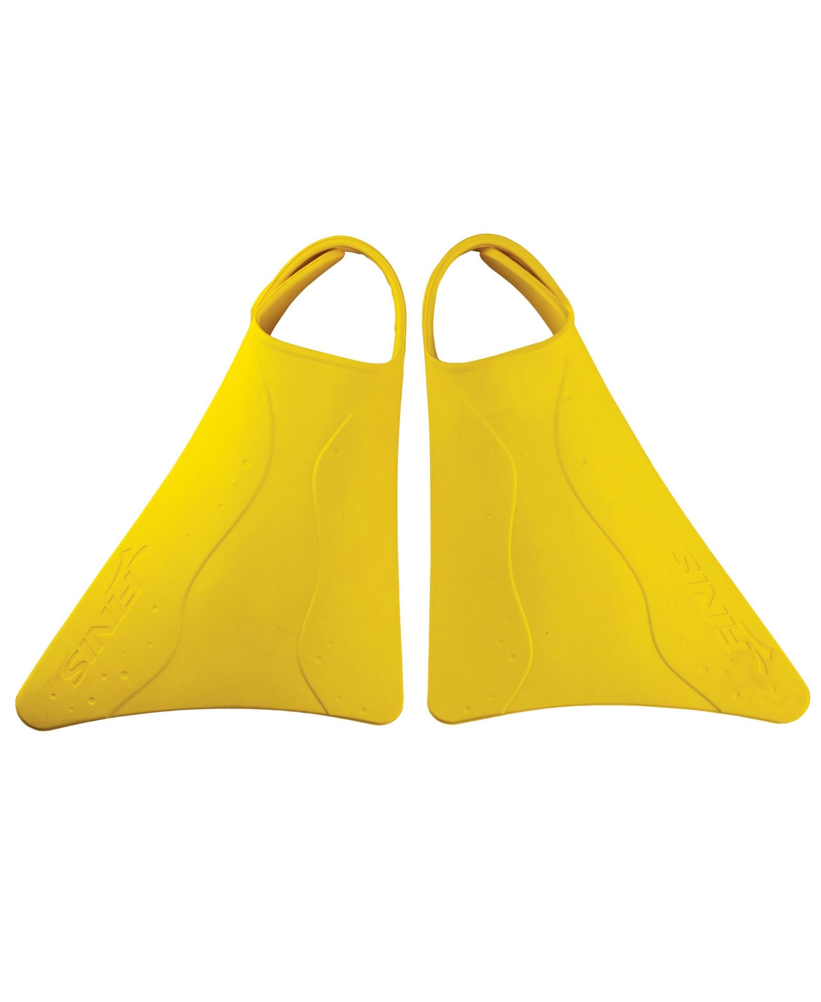 FINIS детские плавательные ласты Fishtail 2, желтые, US Junior 6-11