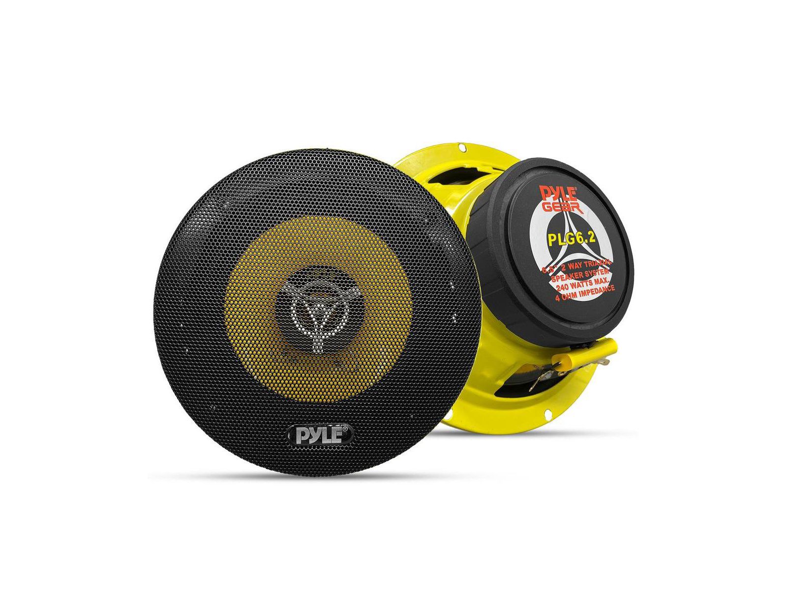 Pyle 240 Watt Two-Way 6.5" Car Speakers