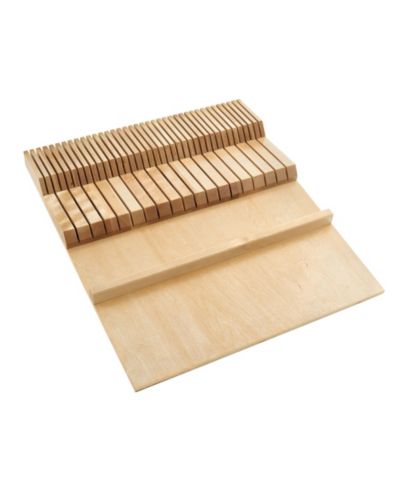 Органайзер для ножа Rev-A-Shelf Dual Row Trimmable 4WDKB-1