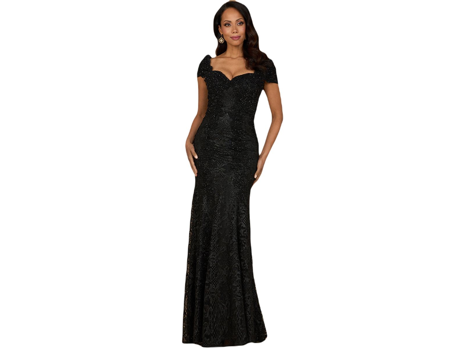 Lara Женский Fitted Lace Mermaid Gown