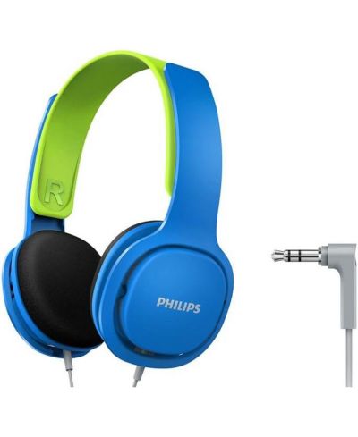 PHILIPS Детские проводные наушники с ограничением громкости 85dB