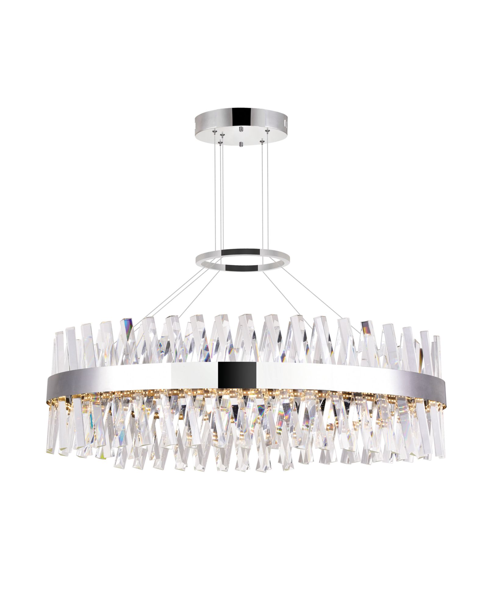 CWI Lighting люстра Metal Glace LED 14"