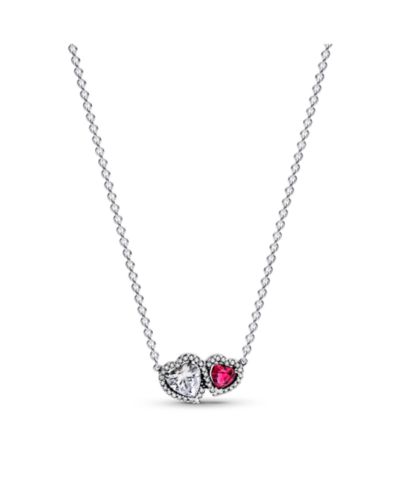 Подвеска-кулон Pandora Sterling Silver Halo Hearts