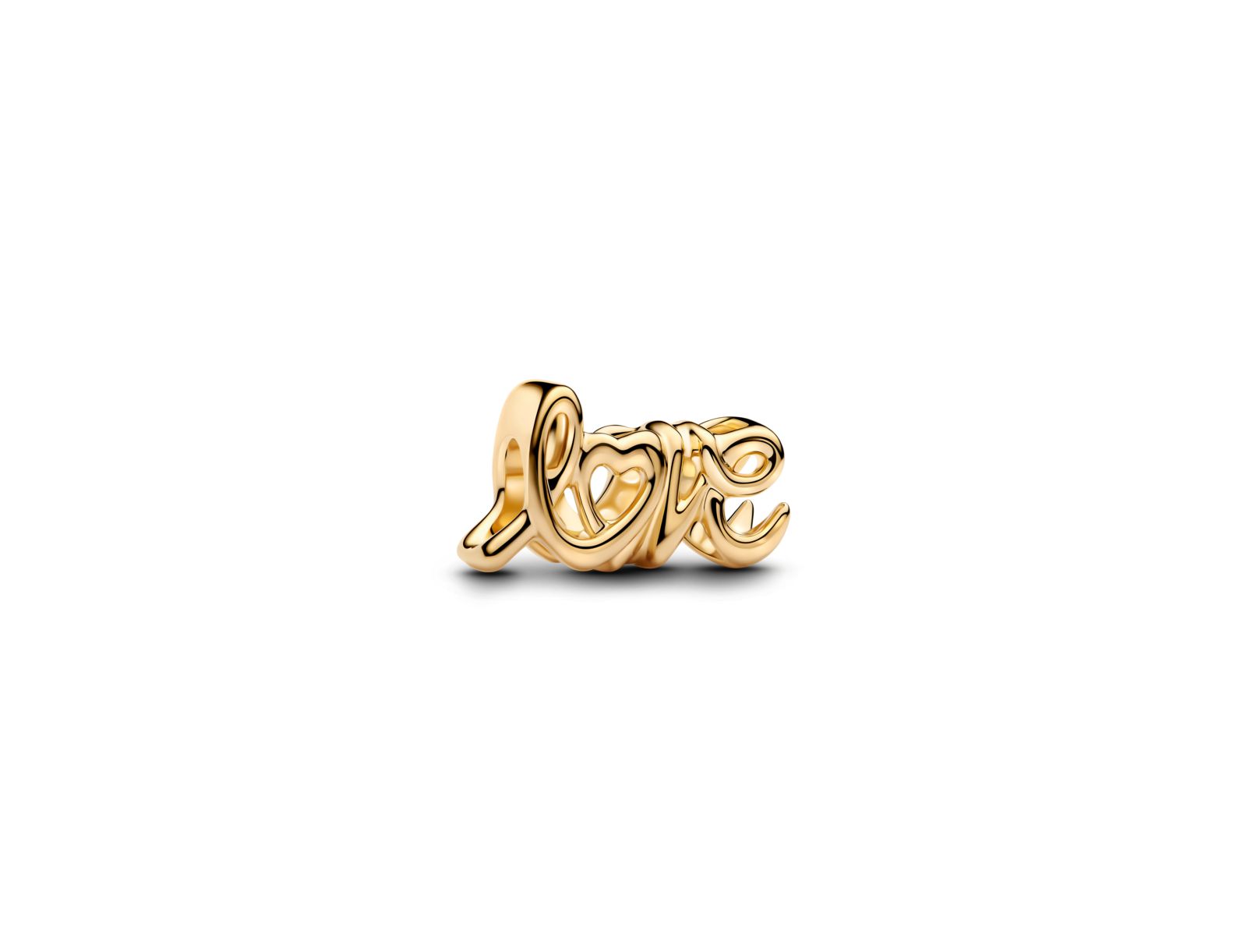 Pandora 14K Gold Plated Handwritten Love Charms