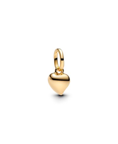 Подвески Pandora 14K Gold Plated Heart Mini Dangle