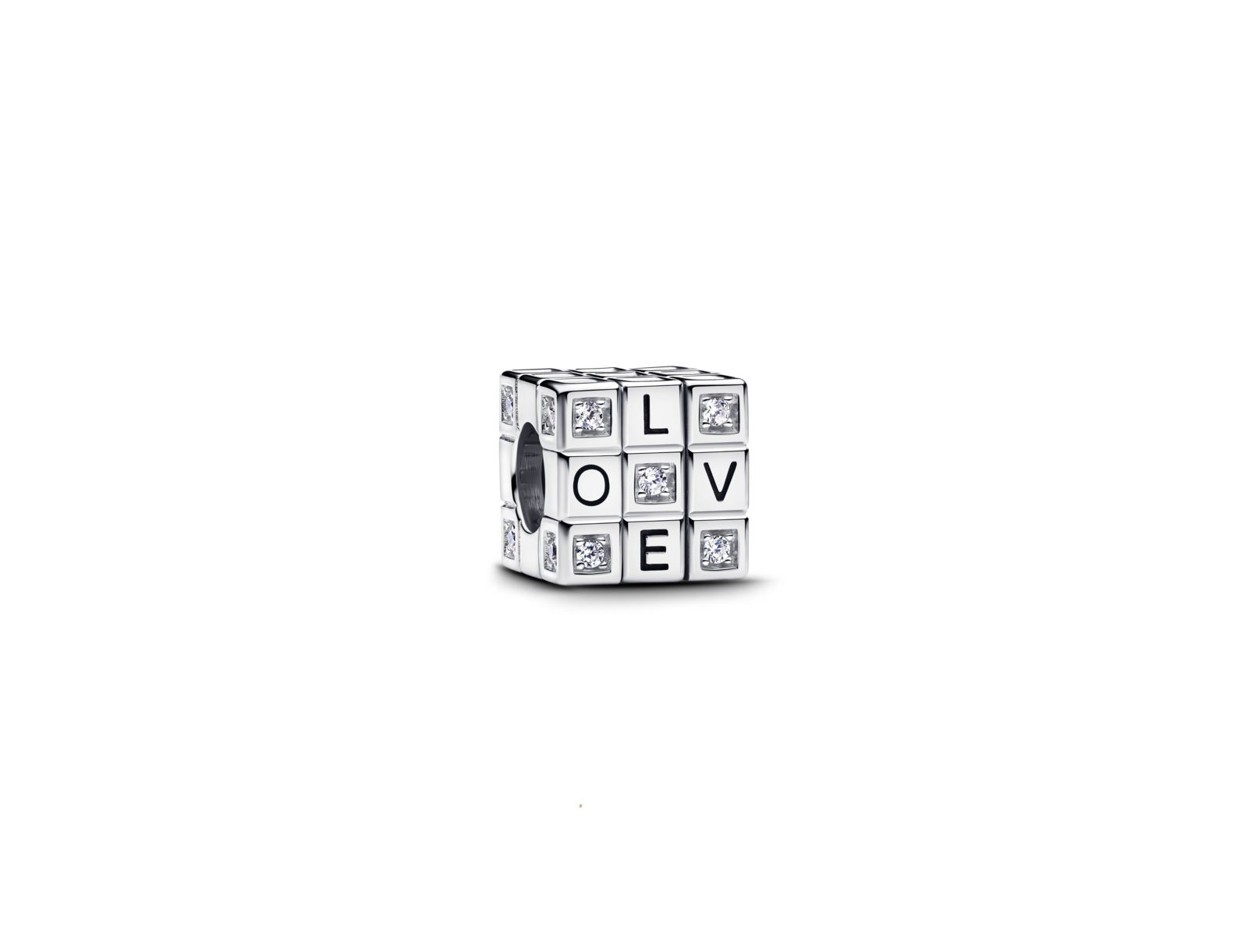 Шармы Pandora Sterling Silver Moveable Toy Cube