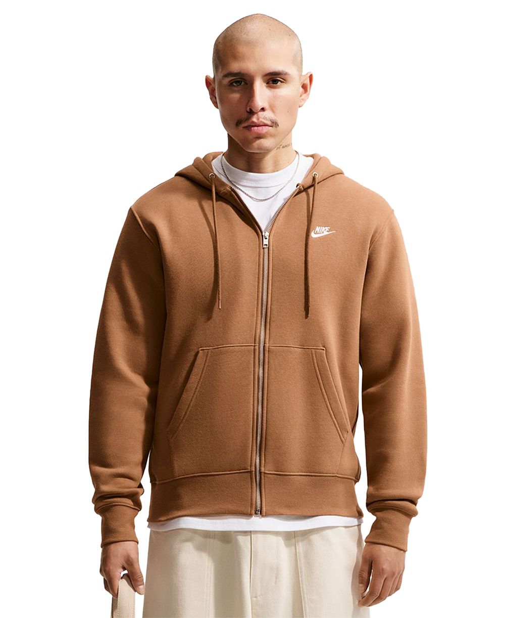 Nike Мужской флисовый худи на молнии, regular fit