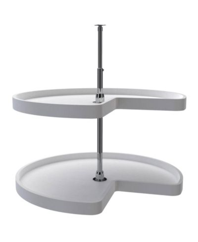 Rev-A-Shelf угловой шкаф Lazy Susan в форме почки, 32'', 6472-32-11-52