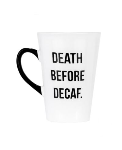 Кофейная кружка Amici Home Death Before Decaf