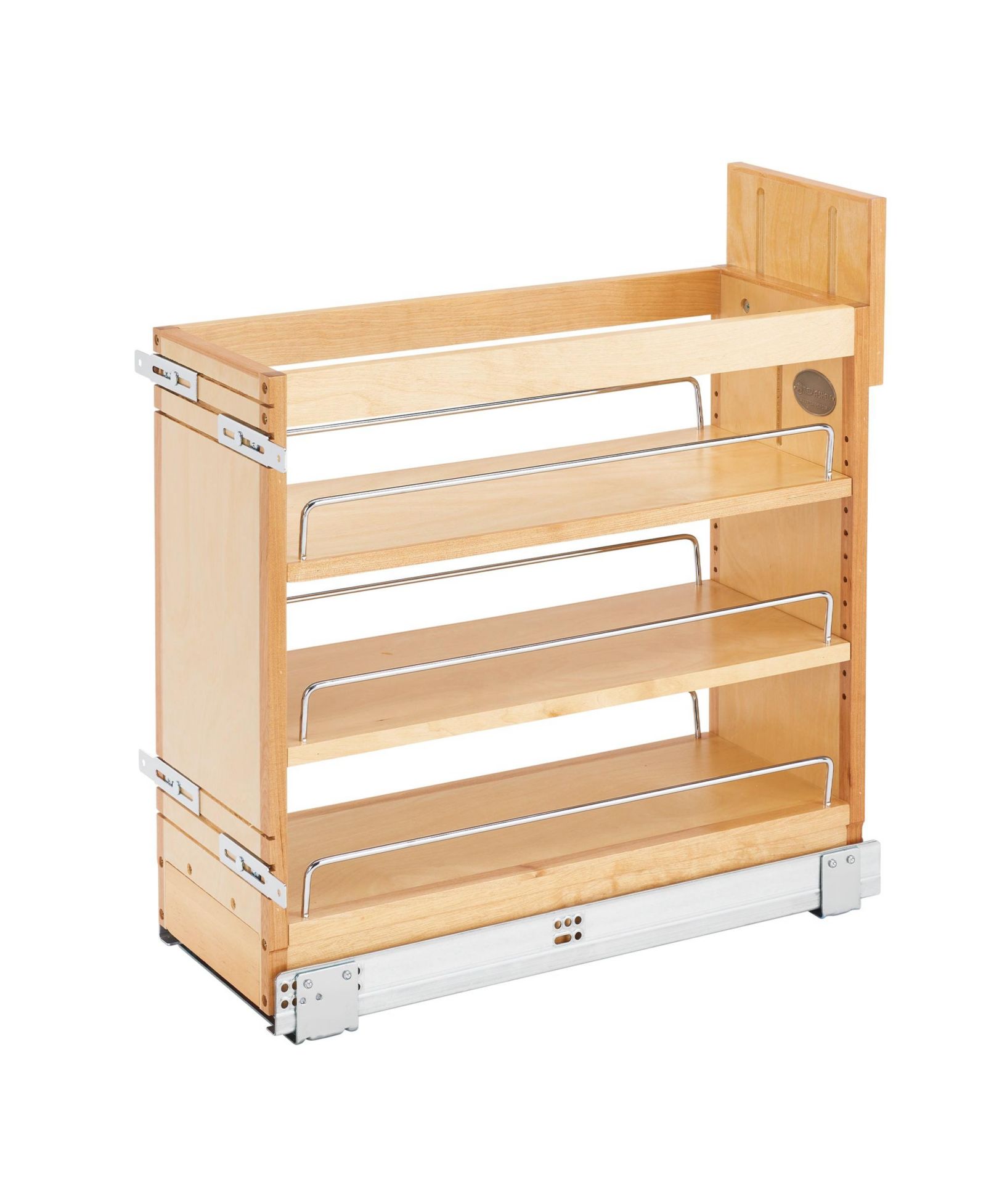 Rev-A-Shelf органайзер для шкафа/ящика 8", Soft-close, 448-BDDSC-8C