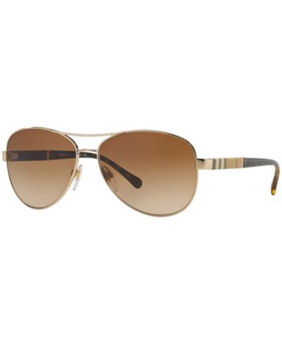 Солнцезащитные очки Burberry Polarized, BE3080, унисекс