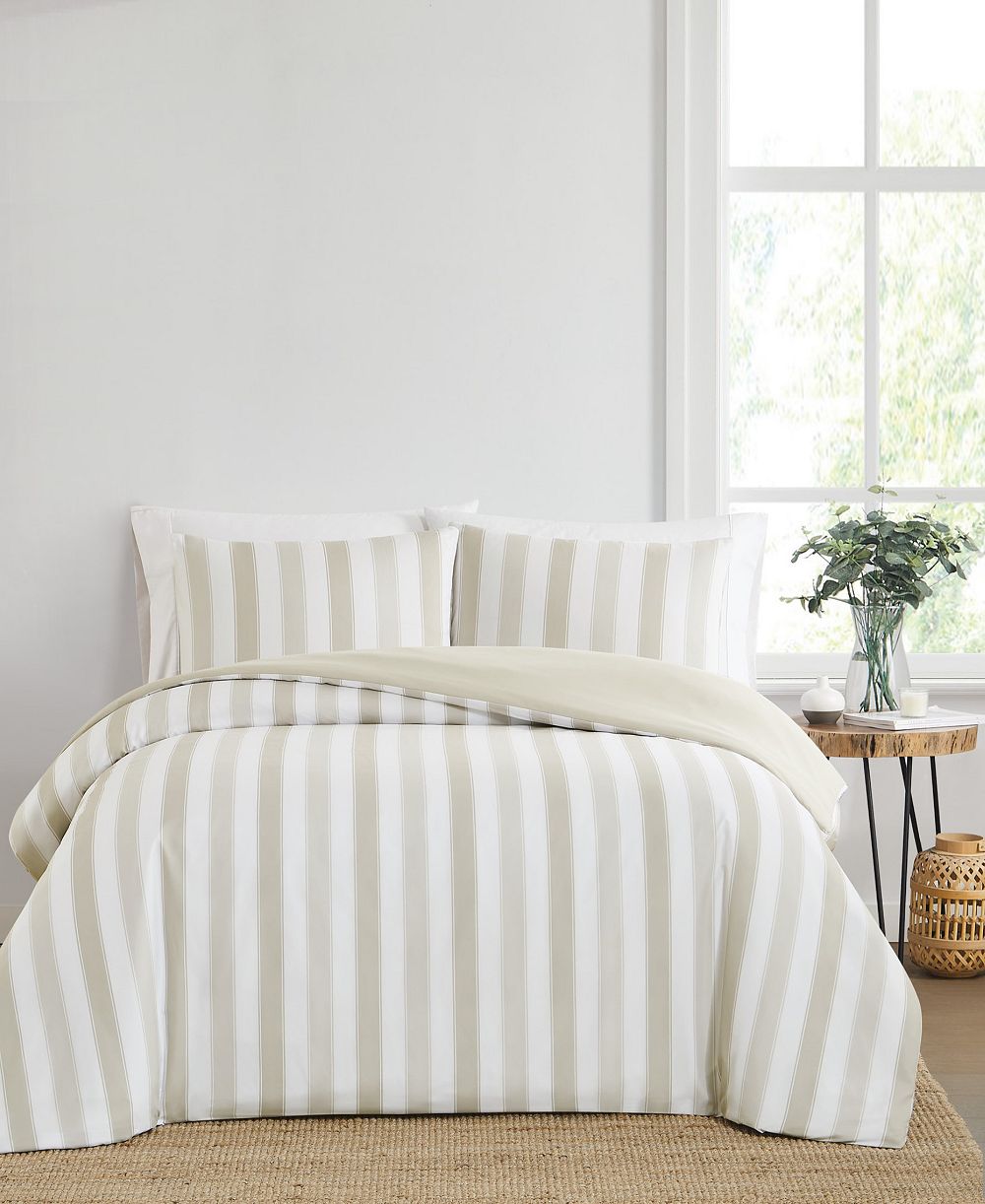 Мягкий комплект из 2 предметов Truly Soft Aiden Stripe, Twin/Twin XL