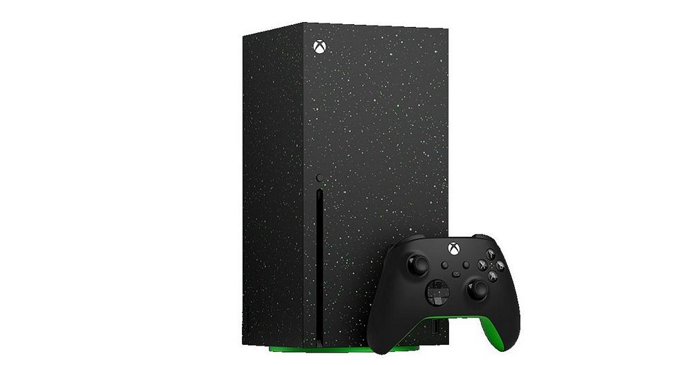 Microsoft - Xbox Series X 2 ТБ консоль - специальное издание Галактический черный