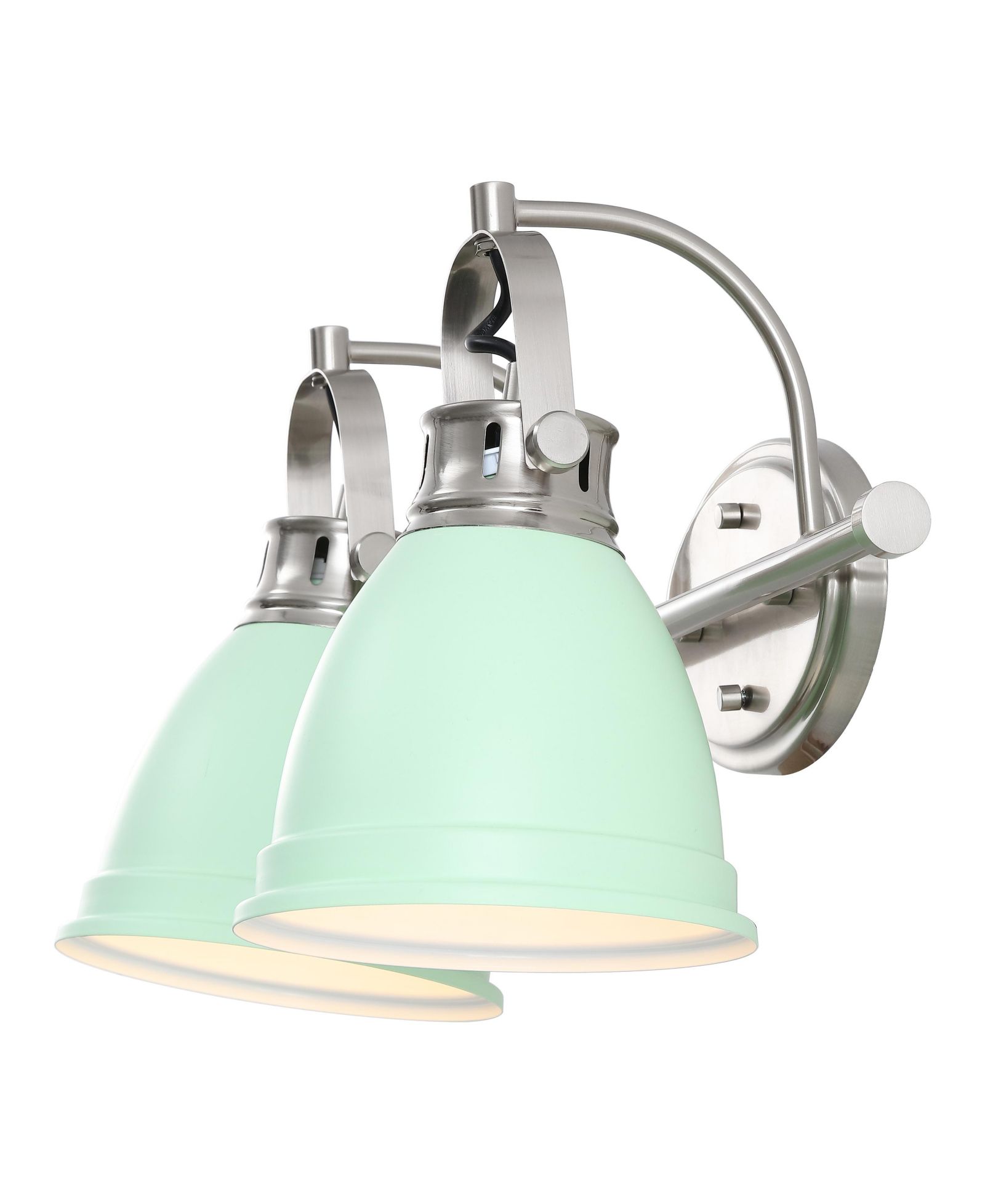 Phineas 2-Light Adjustable Farmhouse Bohemian Iron LED Vanity Light