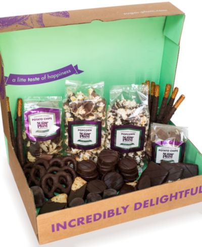 Sugar Plum Chocolates Double Decadence темный шоколад подарочный набор, 42 шт