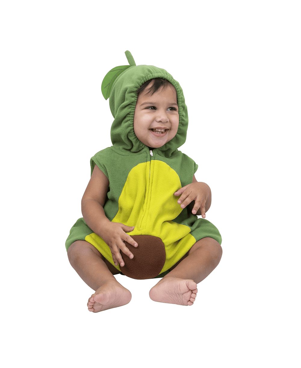 Avocado Hooded Romper Costume - Infants Boys & Girls