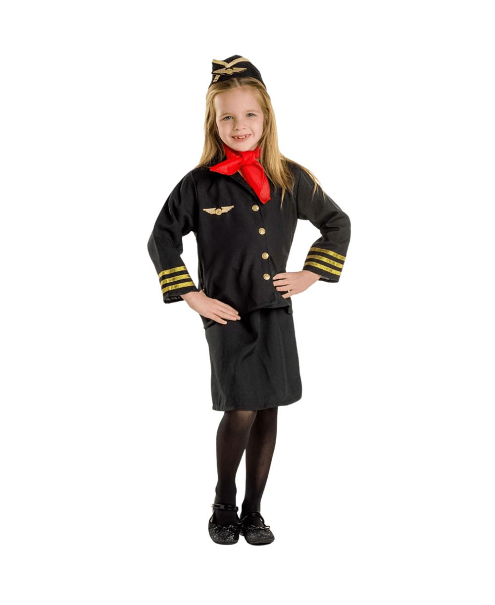 Детский костюм бортпроводника Dress Up America