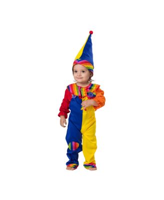 Dress Up America многоцветный костюм клоуна, набор для младенцев, девочек и мальчиков