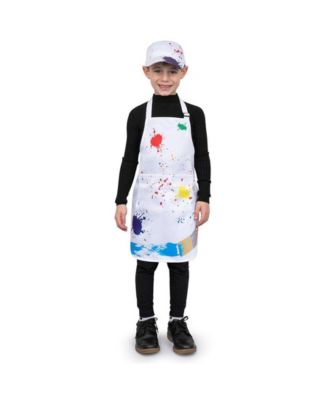 Painter Apron & Hat Costume Set - Kids Boys & Girls