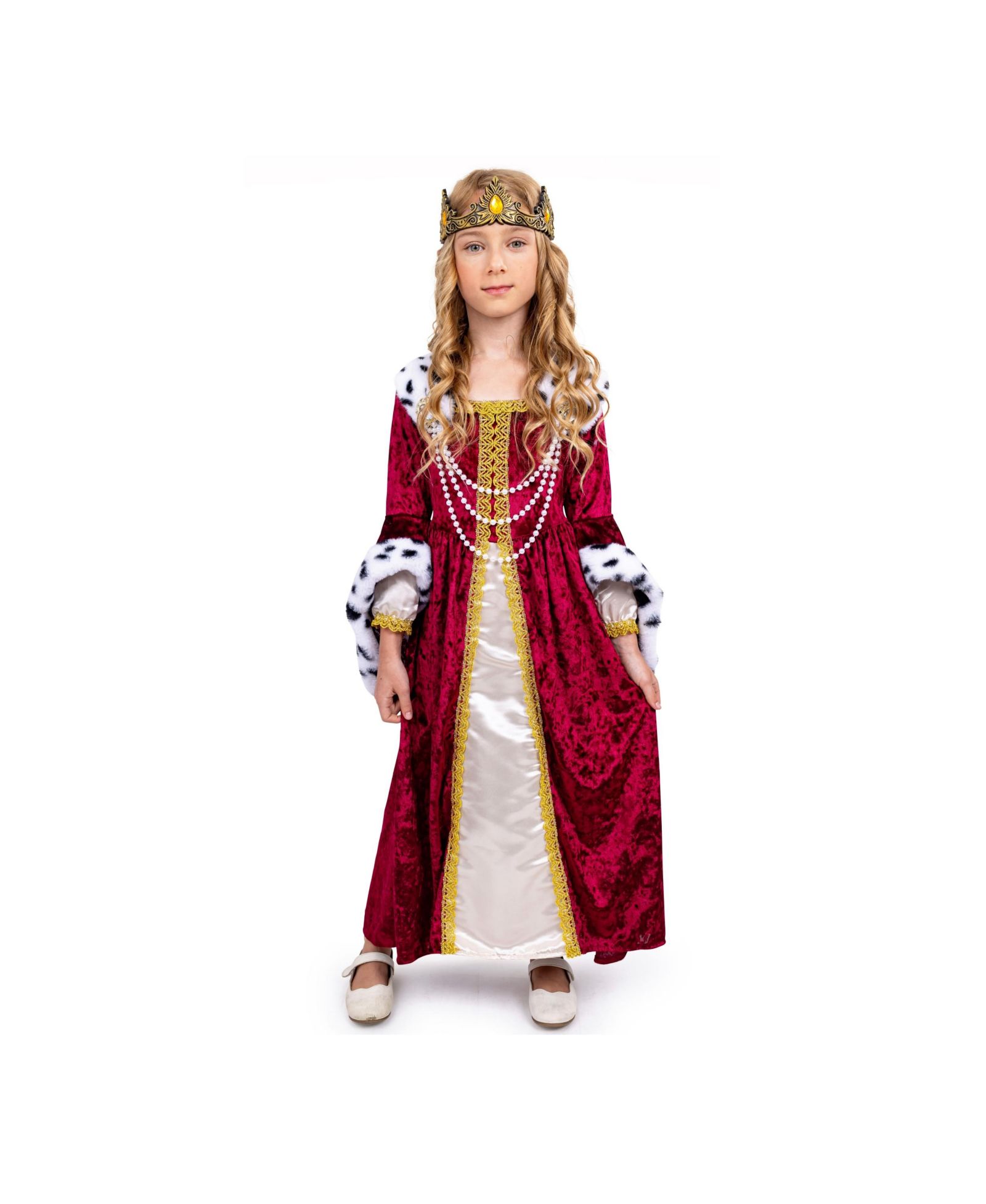 Dress Up America Детский костюм королевы с короной