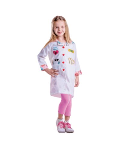 Veterinarian Coat Costume - Toddlers Girls & Boys