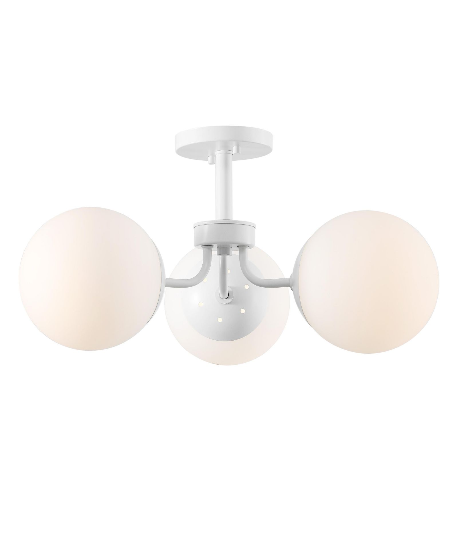 Потолочный светильник Olivier 3-Light Bohemian Farmhouse, LED, матовое стекло