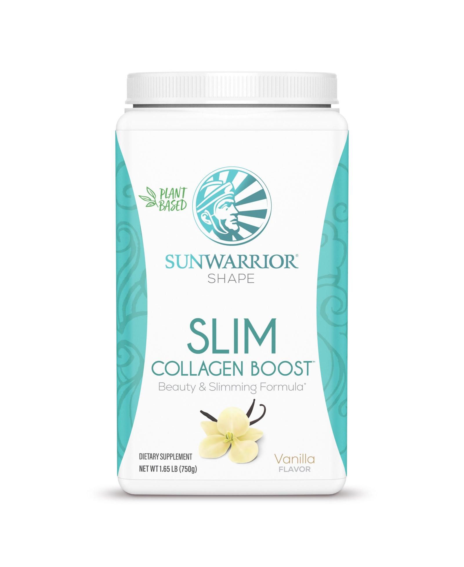 Sunwarrior SLIM Collagen Boost протеиновый порошок Vanilla