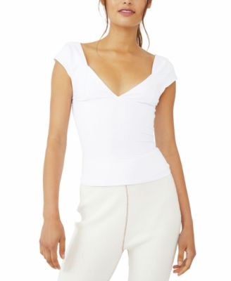 Free People Women's Cap-Sleeve Corset Camisole