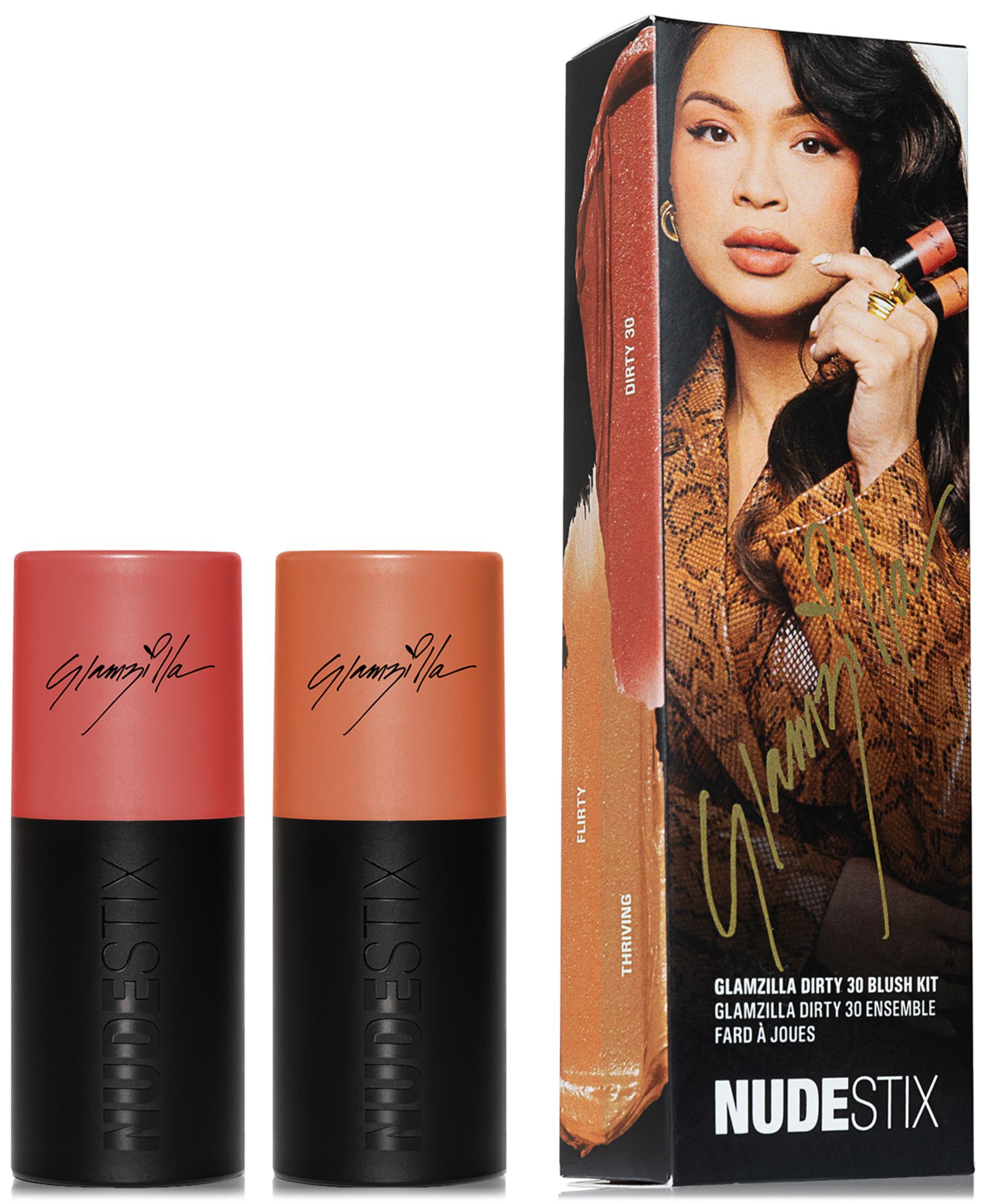 NUDESTIX 2-Pc. Glamzilla Dirty 30 Blush Set