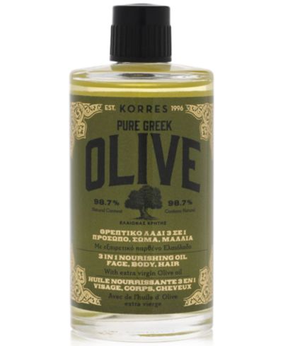 KORRES Pure Greek Olive 3-In-1 питательное масло, 100 ml