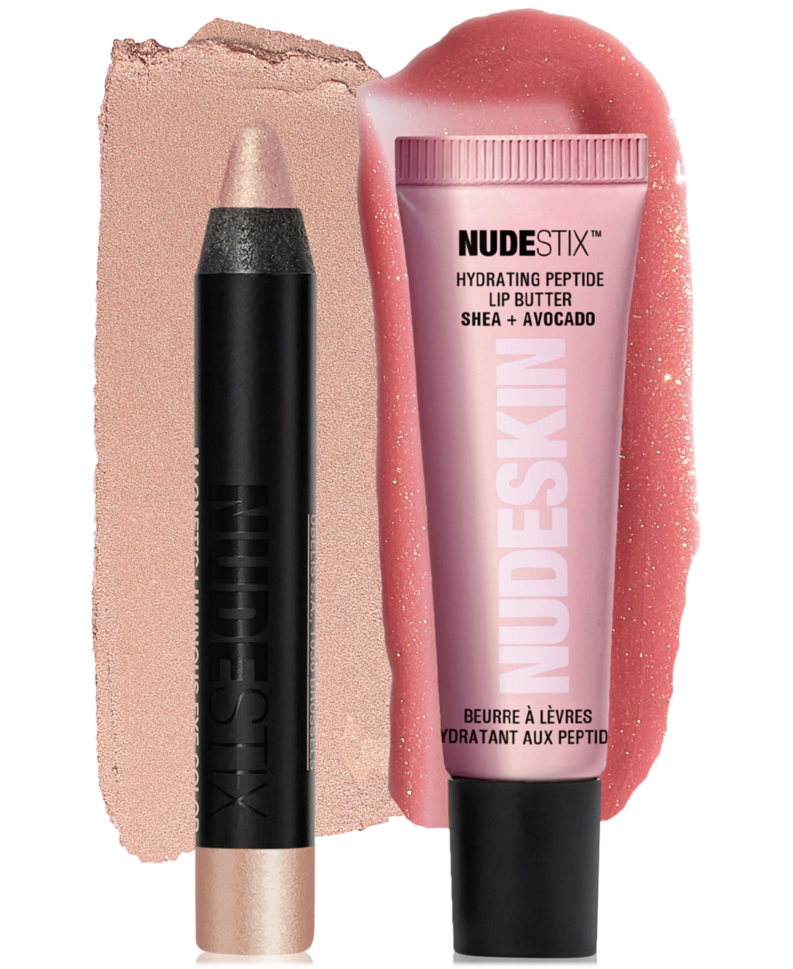 NUDESTIX 2-Pc. Nudeskin Hydrating Peptide Lip Butter Set, Exclusively at Macy's