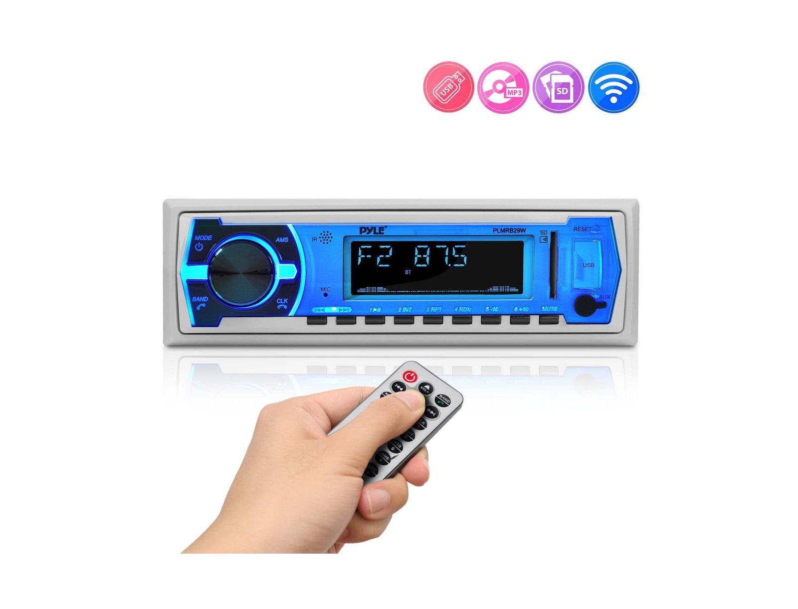 Bluetooth MP3 радиоприемник Pyle Marine