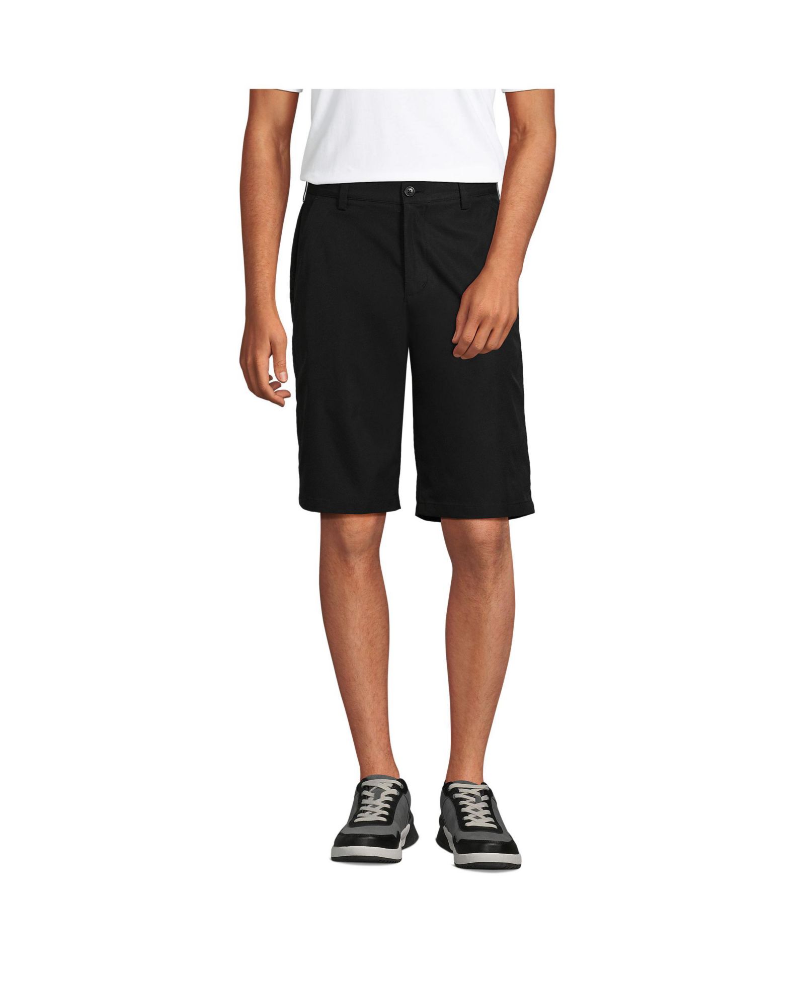 Lands' End Men's Classic Active Performance 11" Chino Shorts