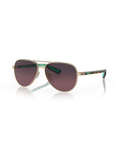 Costa Del Mar Unisex Peli Polarized Sunglasses, 6S4002
