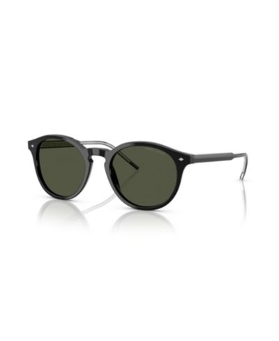 Мужские солнцезащитные очки Giorgio Armani круглые, AR8211