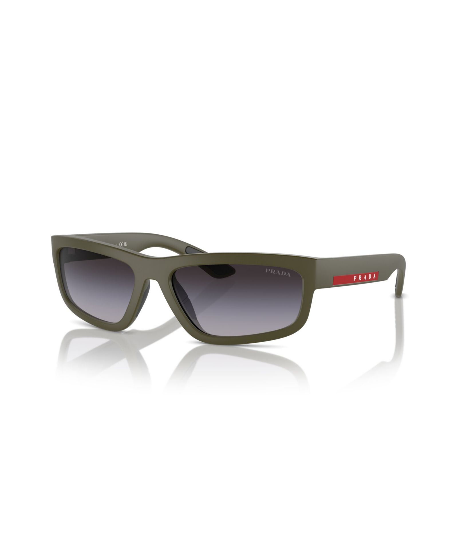 Prada Linea Rossa Men's Rectangle Sunglasses, PS 05ZS