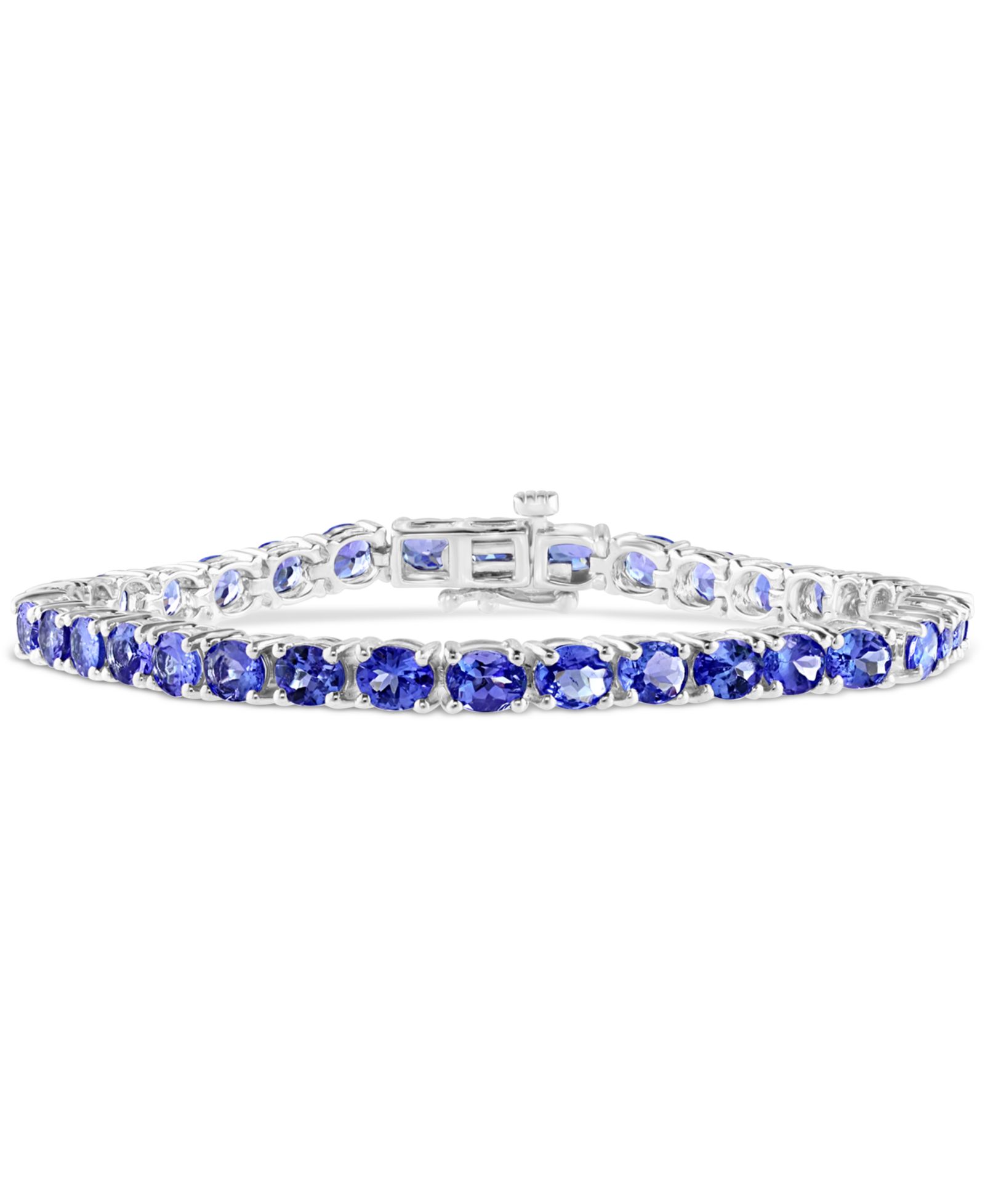 Браслет EFFY® Tanzanite Tennis, стерлинговое серебро