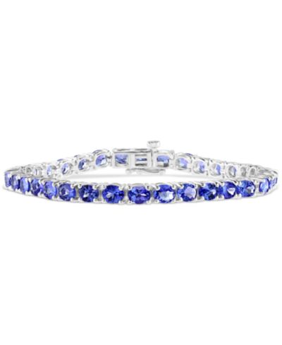 Браслет EFFY® Tanzanite Tennis, стерлинговое серебро