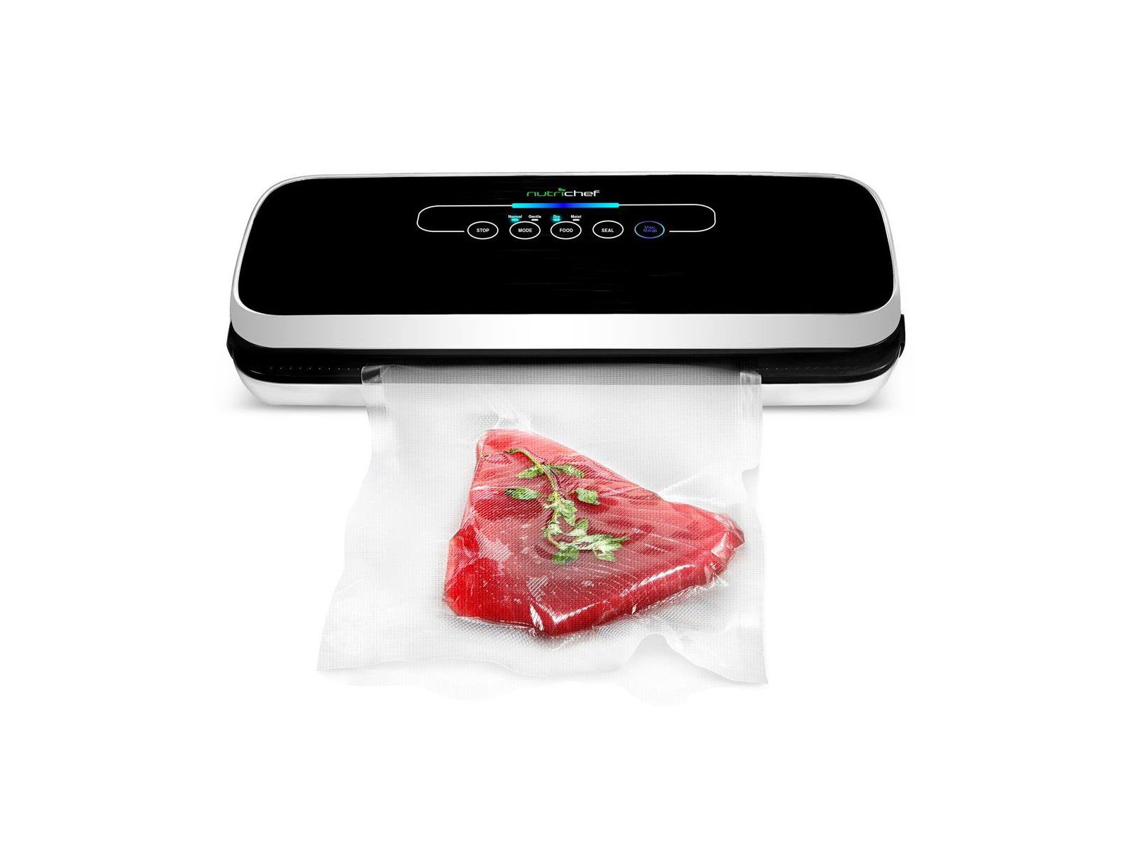NutriChef Automatic Food Vacuum Sealer - Electric Air Sealing Preserver System