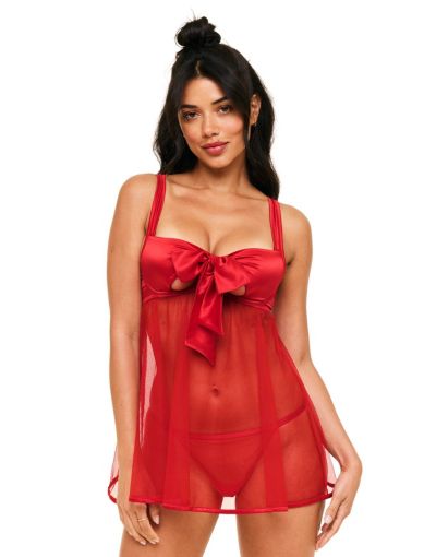 Комплект нижнего белья Adore Me Women's Bessima: бодидолл и стринги