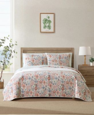 Tommy Bahama Home Ikat Tropics Reversible 2-Pc. Quilt Set, Twin