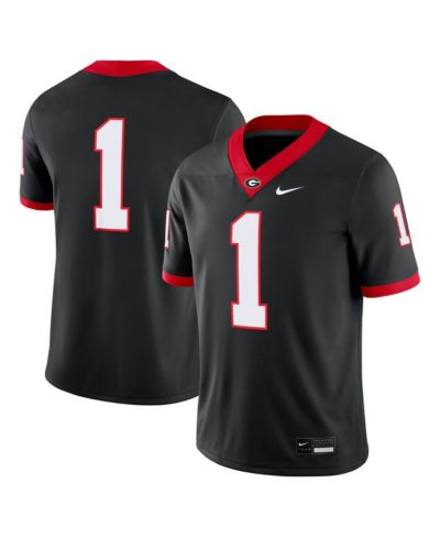 Мужская игровая джерси Nike Black Georgia Bulldogs Alternate Game