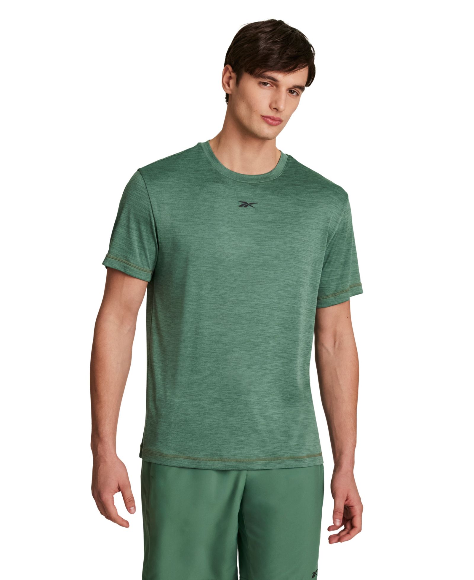 Reebok Men's Tech Regular-Fit Logo T-Shirt