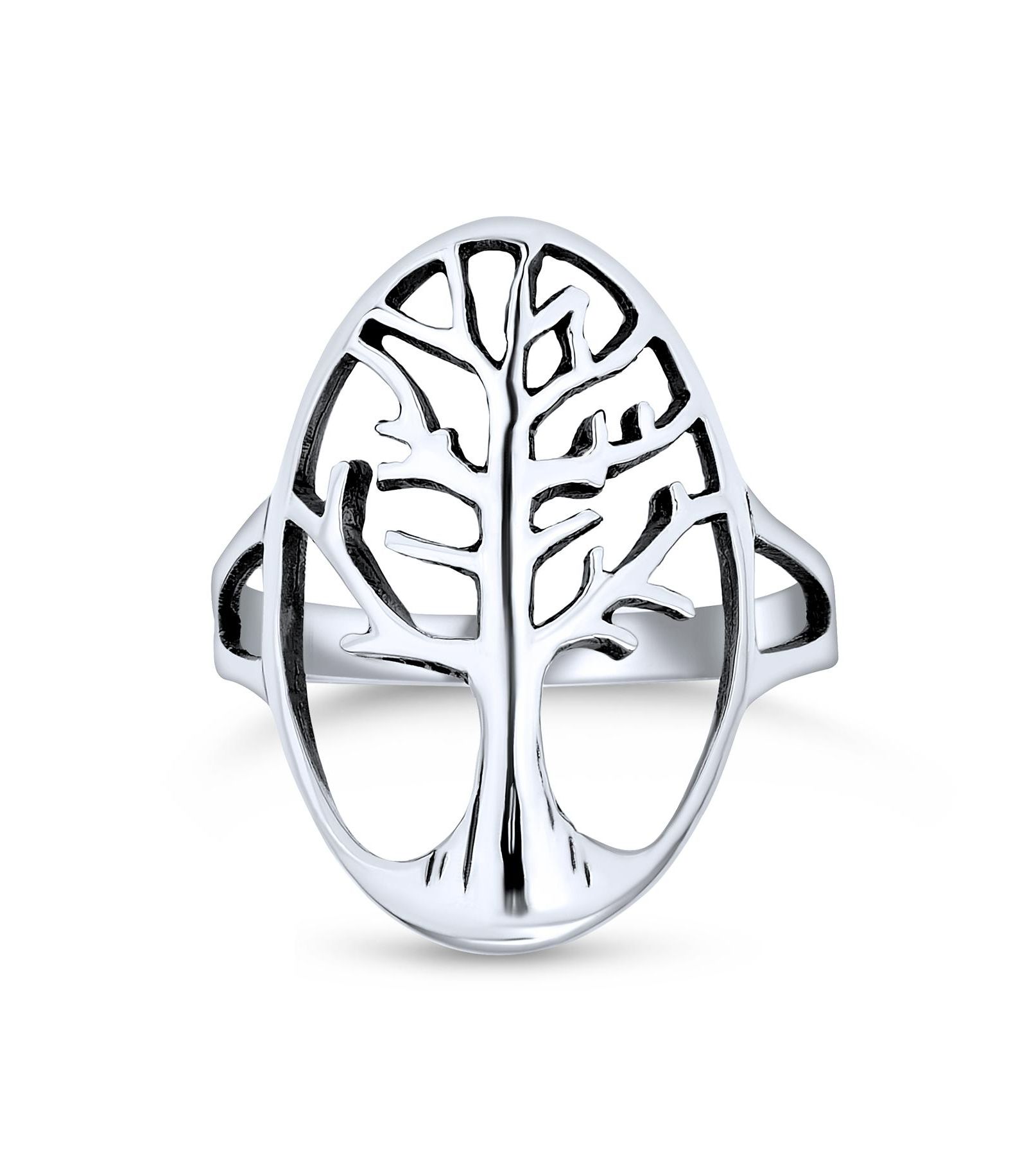 Bling Jewelry Tree of Life Statement Ring Sterling Silver