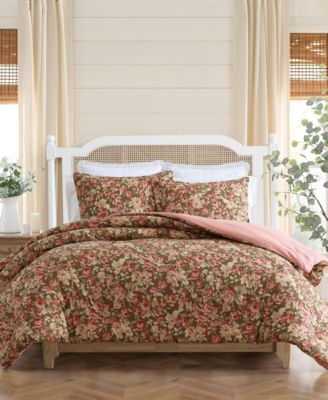 Laura Ashley Bloomsbury Reversible 2-Pc. Comforter Set, Twin