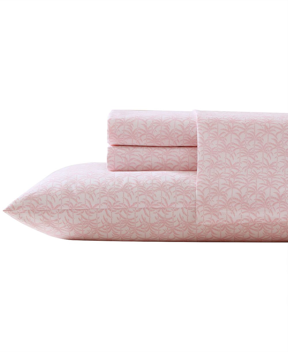 Tommy Bahama Home Cotton Percale 4 Piece Sheet Set, King