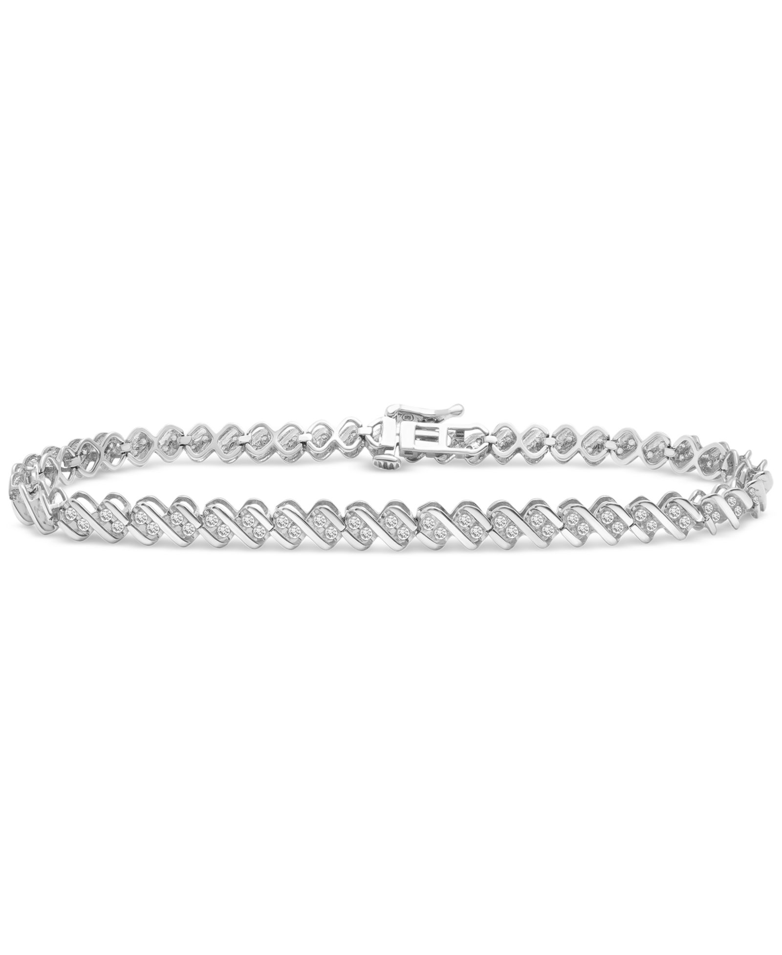 Браслет Diamond 1 ct. t.w. в 10k White Gold